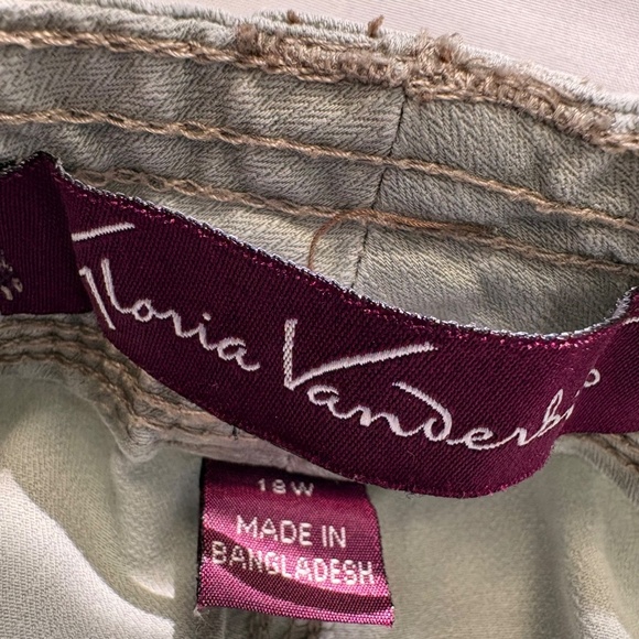 Similar items Sponsored See all   GLORIA VANDERBILT Lilian Womens PLUS Green Cot - Picture 11 of 12